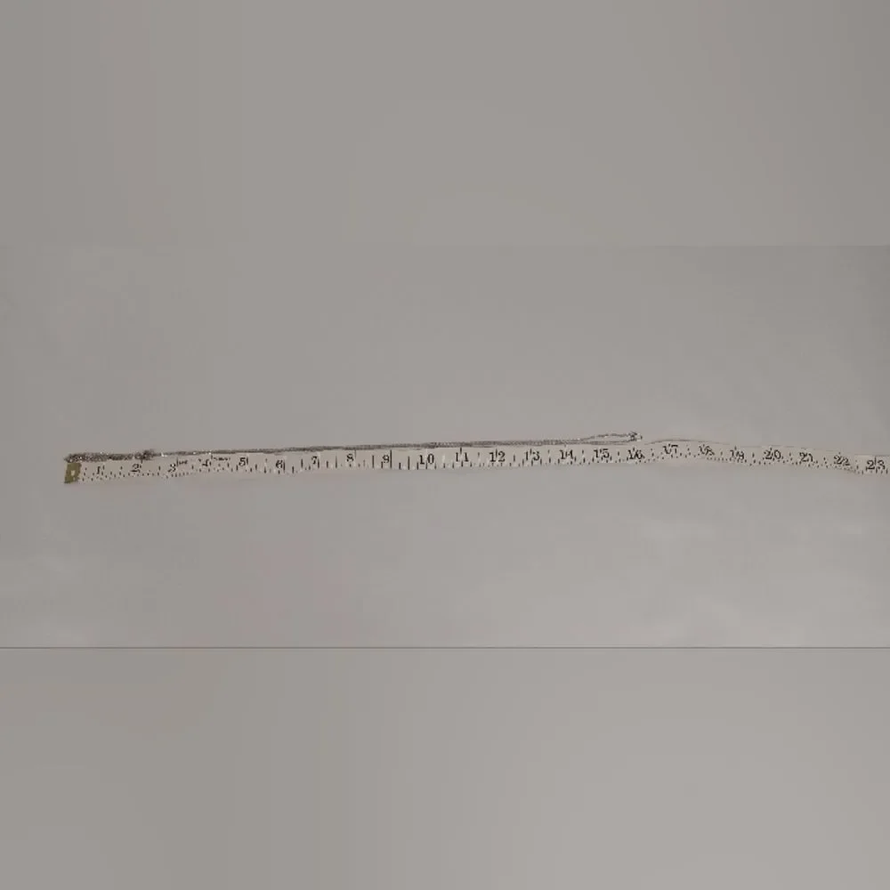 CLEARANCE Silver tassle necklace